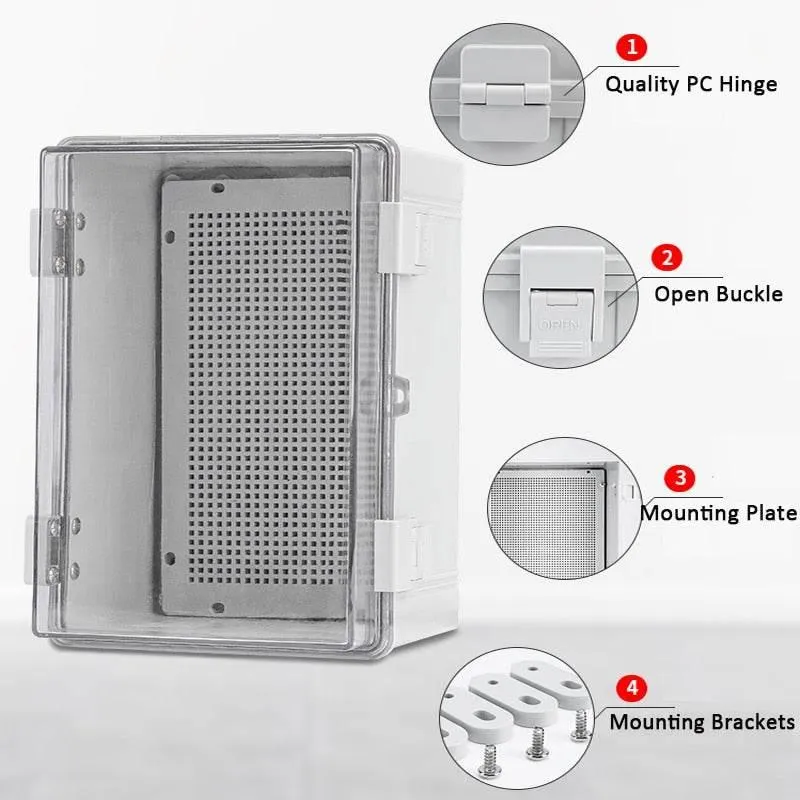 Waterproof Outdoor Socket Box - Rainproof Electrical Outlet Cover