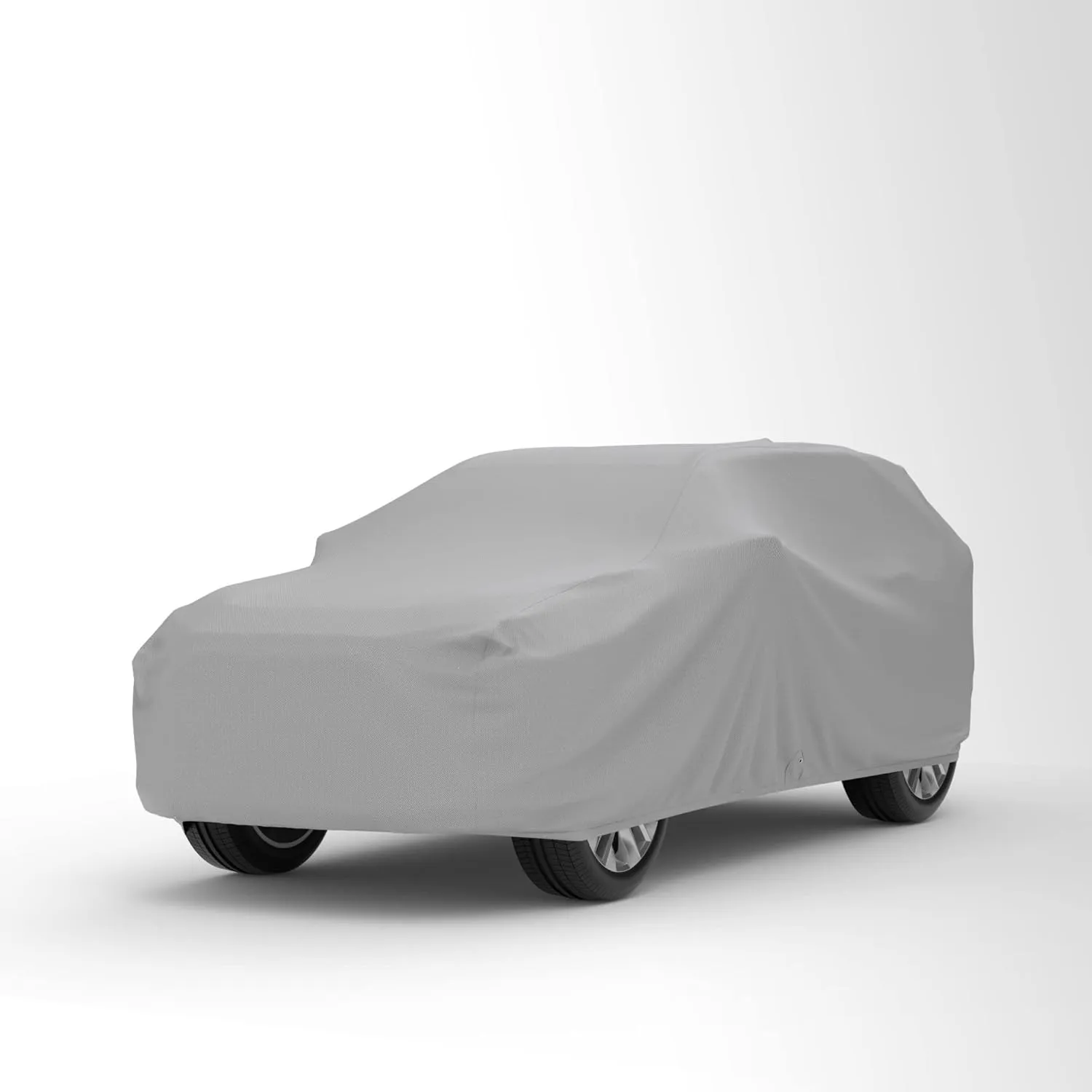 Weatherproof SUV Cover Compatible with 2013 Porsche Cayenne - Outdoor & Indoor - Water, Snow, Sun - Fleece Lining - Includes Cable Lock, Storage Bag & Wind Straps