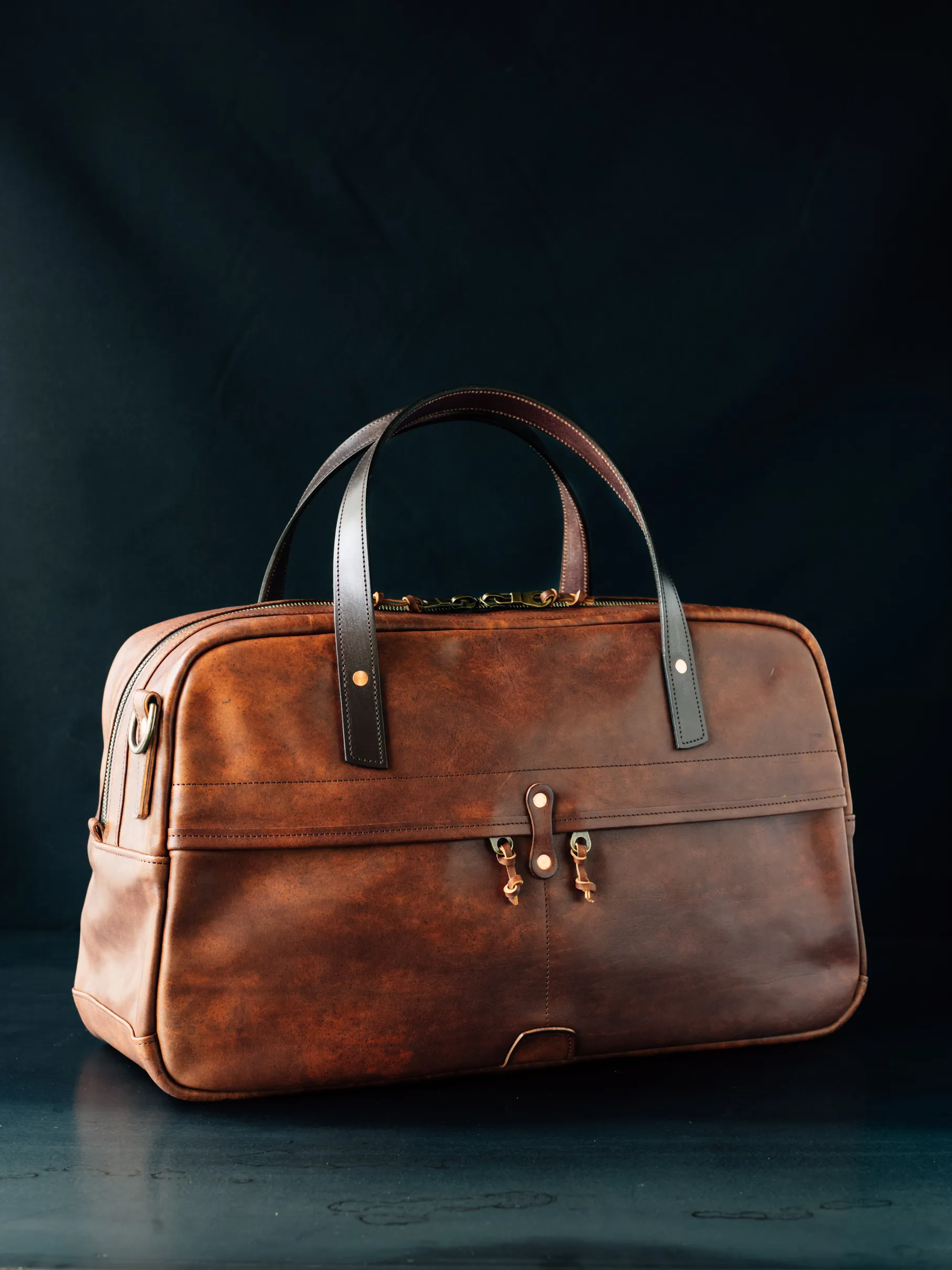Weekender Duffle - Cognac Nemesis Leather