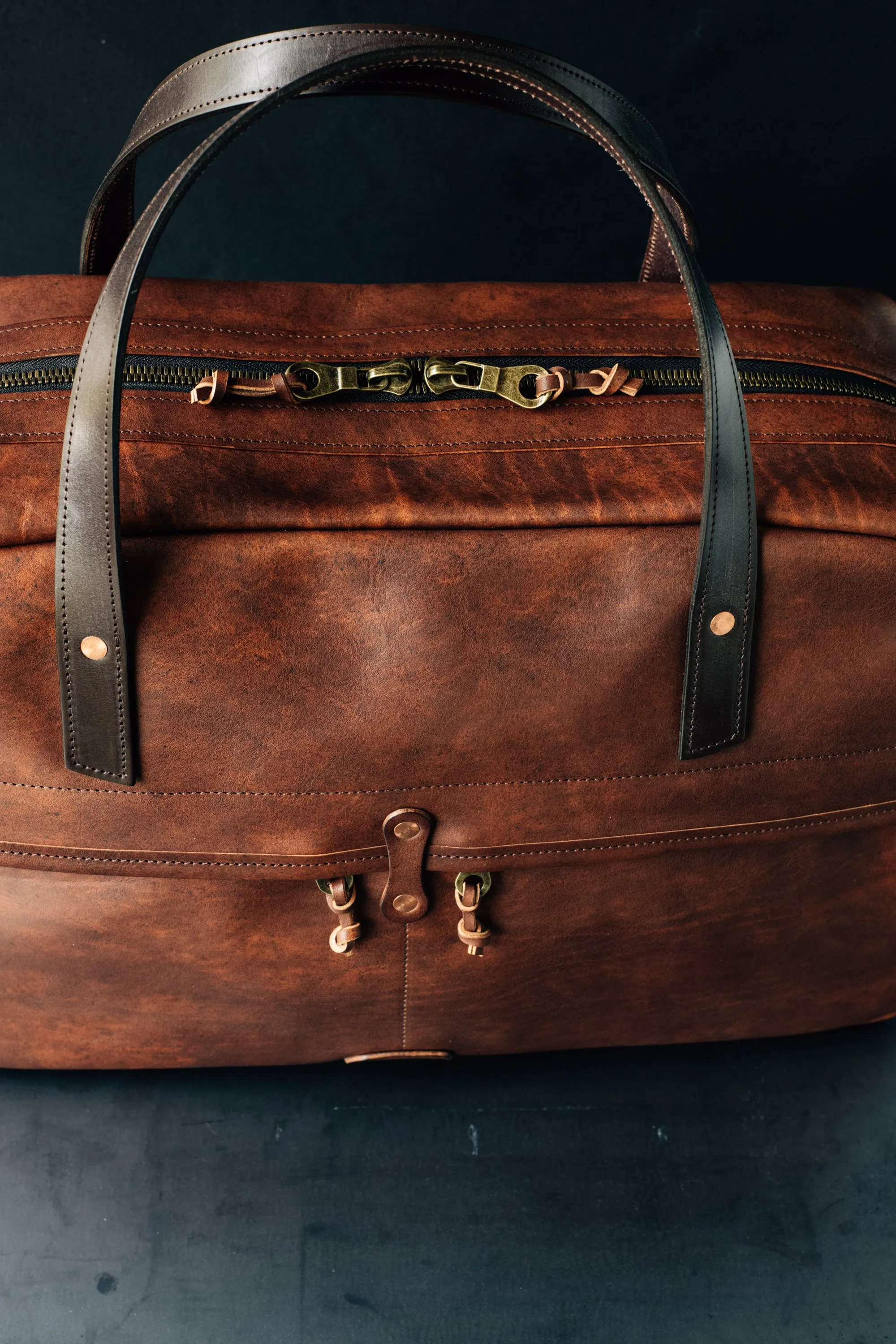 Weekender Duffle - Cognac Nemesis Leather