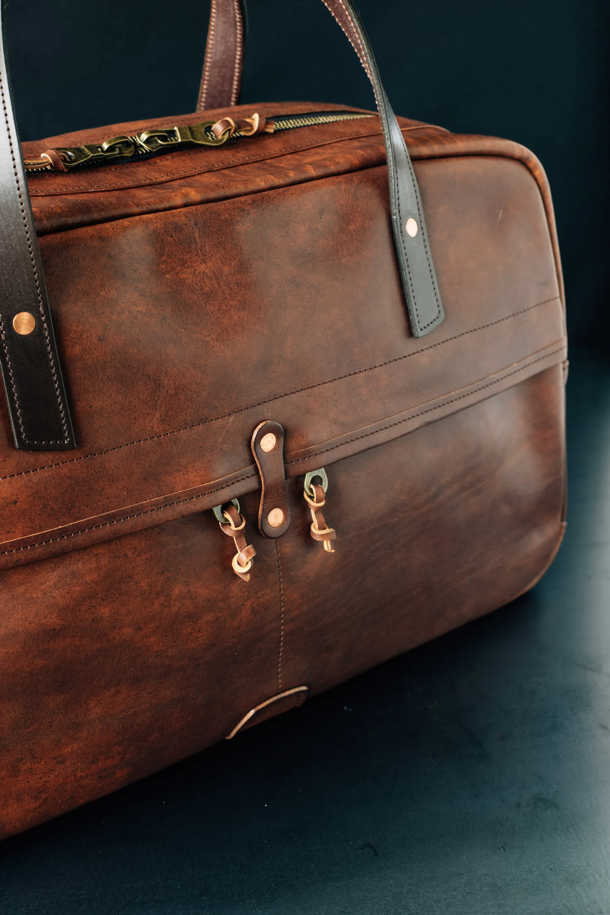 Weekender Duffle - Cognac Nemesis Leather