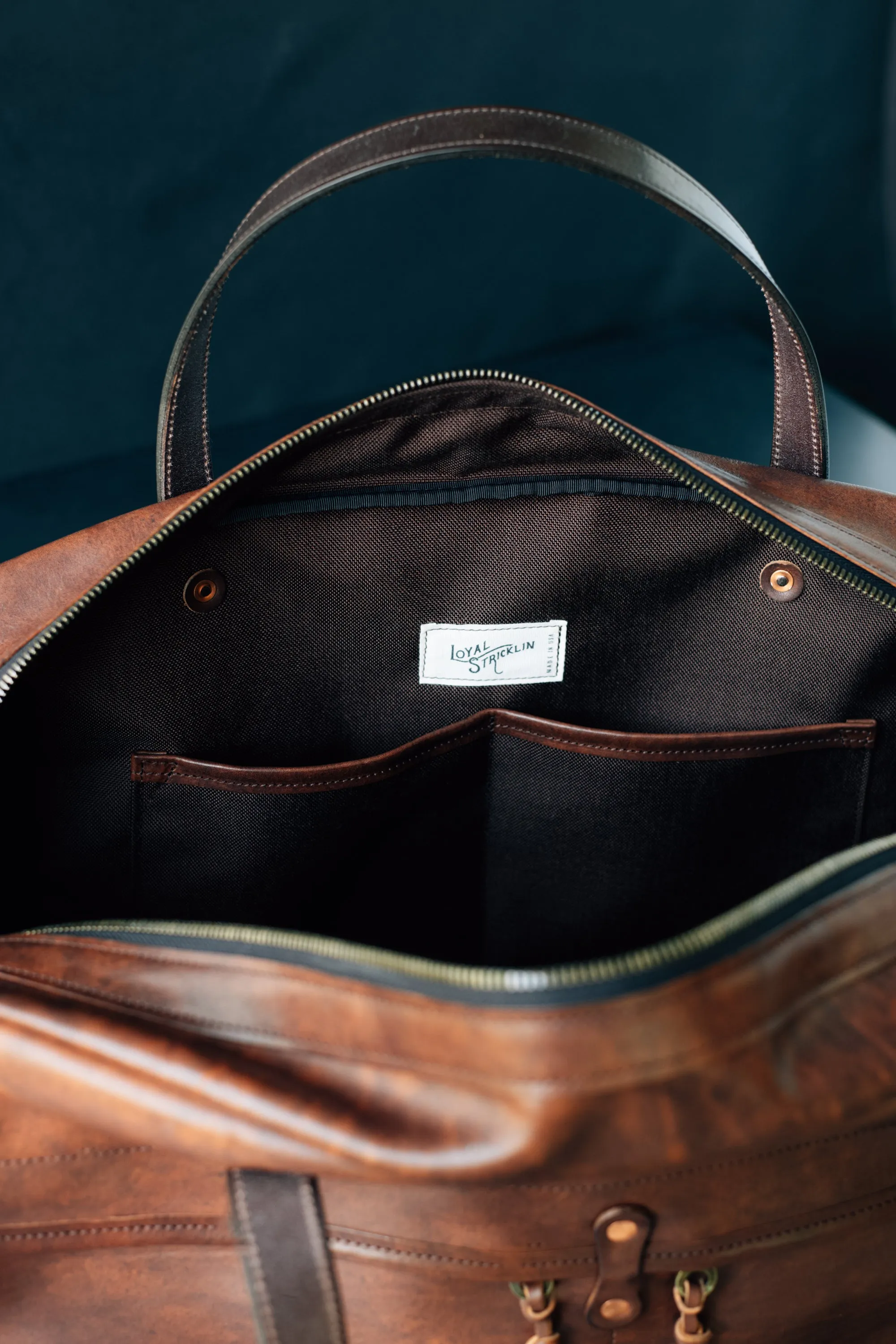 Weekender Duffle - Cognac Nemesis Leather