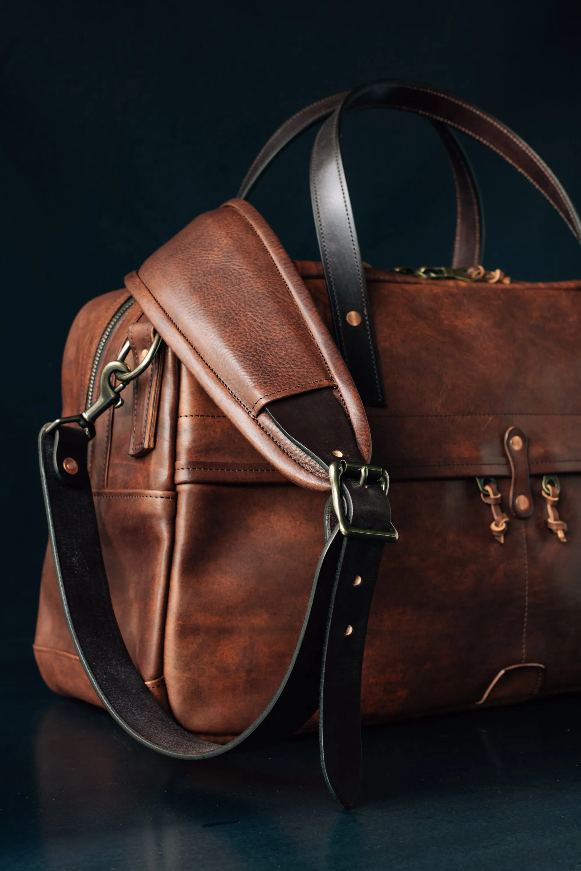 Weekender Duffle - Cognac Nemesis Leather