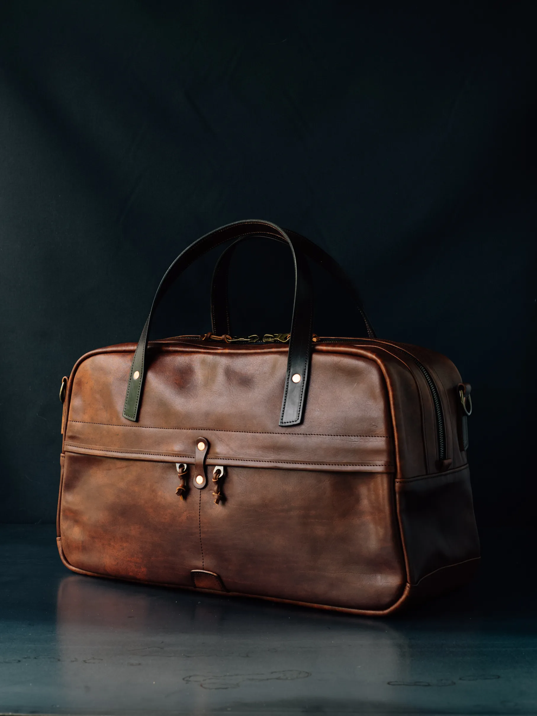 Weekender Duffle - Cognac Nemesis Leather
