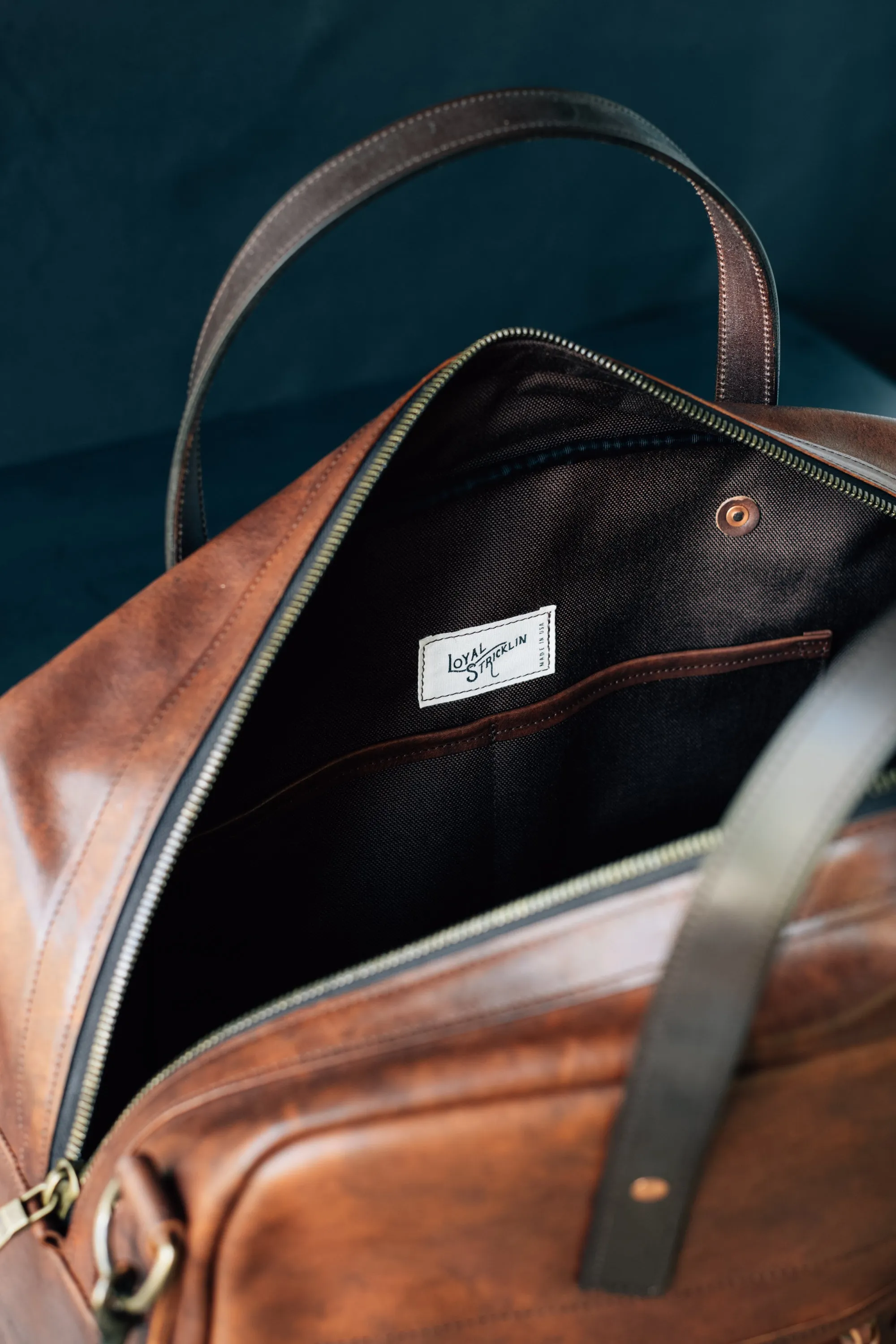 Weekender Duffle - Cognac Nemesis Leather