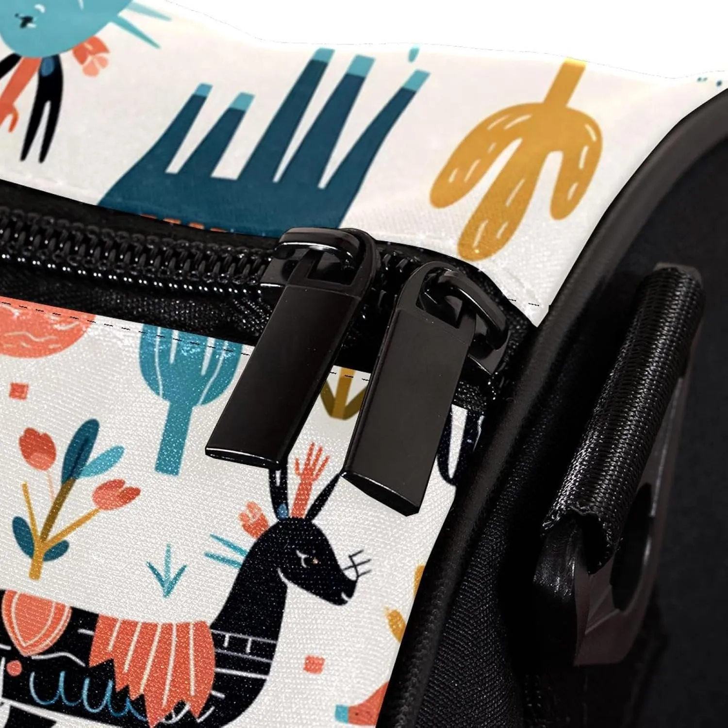 Weekender Travel Bag,Small Gym Bag,Cactus Funny Llama,Gym Duffle Bag
