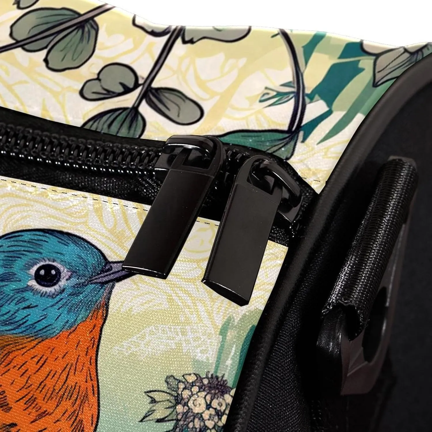 Weekender Travel Bag,Small Gym Bag,Colorful Bird and Wild Bird,Gym Duffle Bag