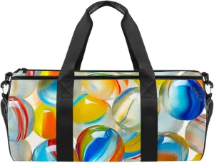 Weekender Travel Bag,Small Gym Bag,Crystal Glass Decorative Candy,Gym Duffle Bag