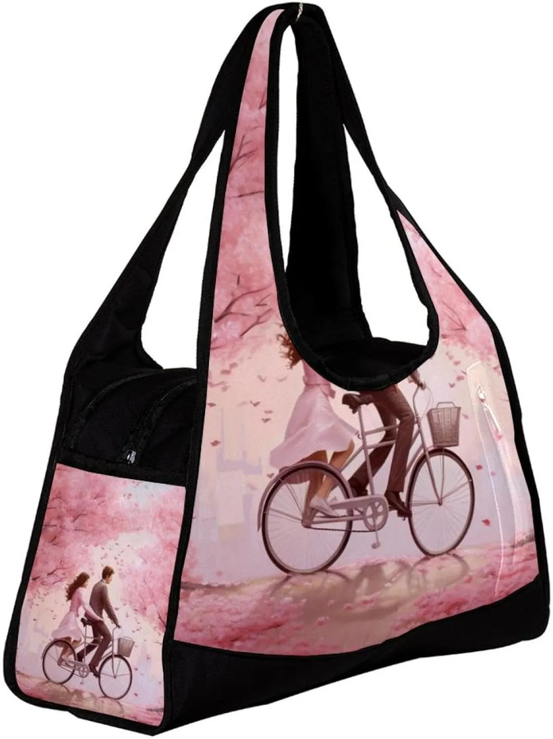 Weekender Travel Bag,Small Gym Bag,Valentines Day Heart Love You,Gym Duffle Bag