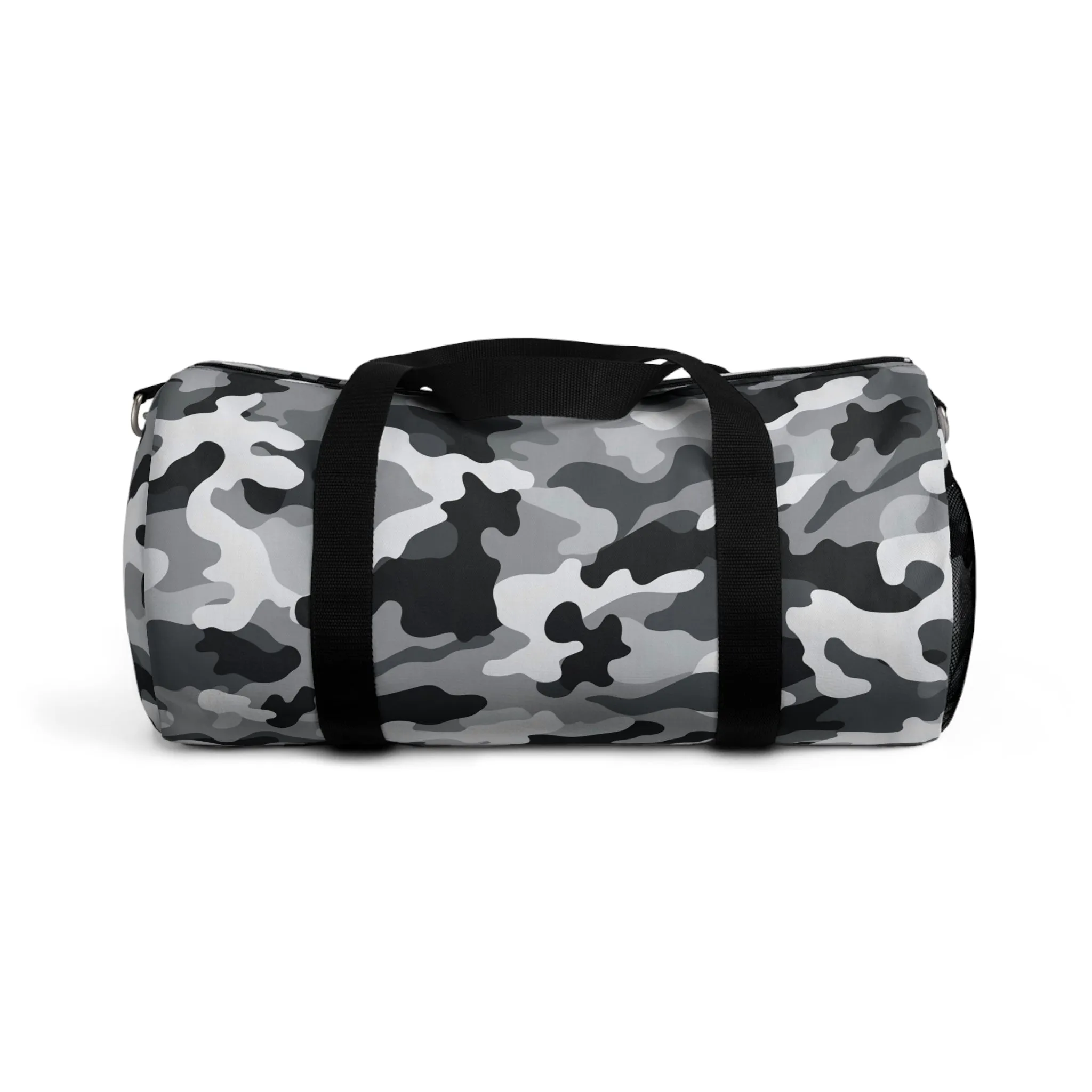White Camo Duffel Bag