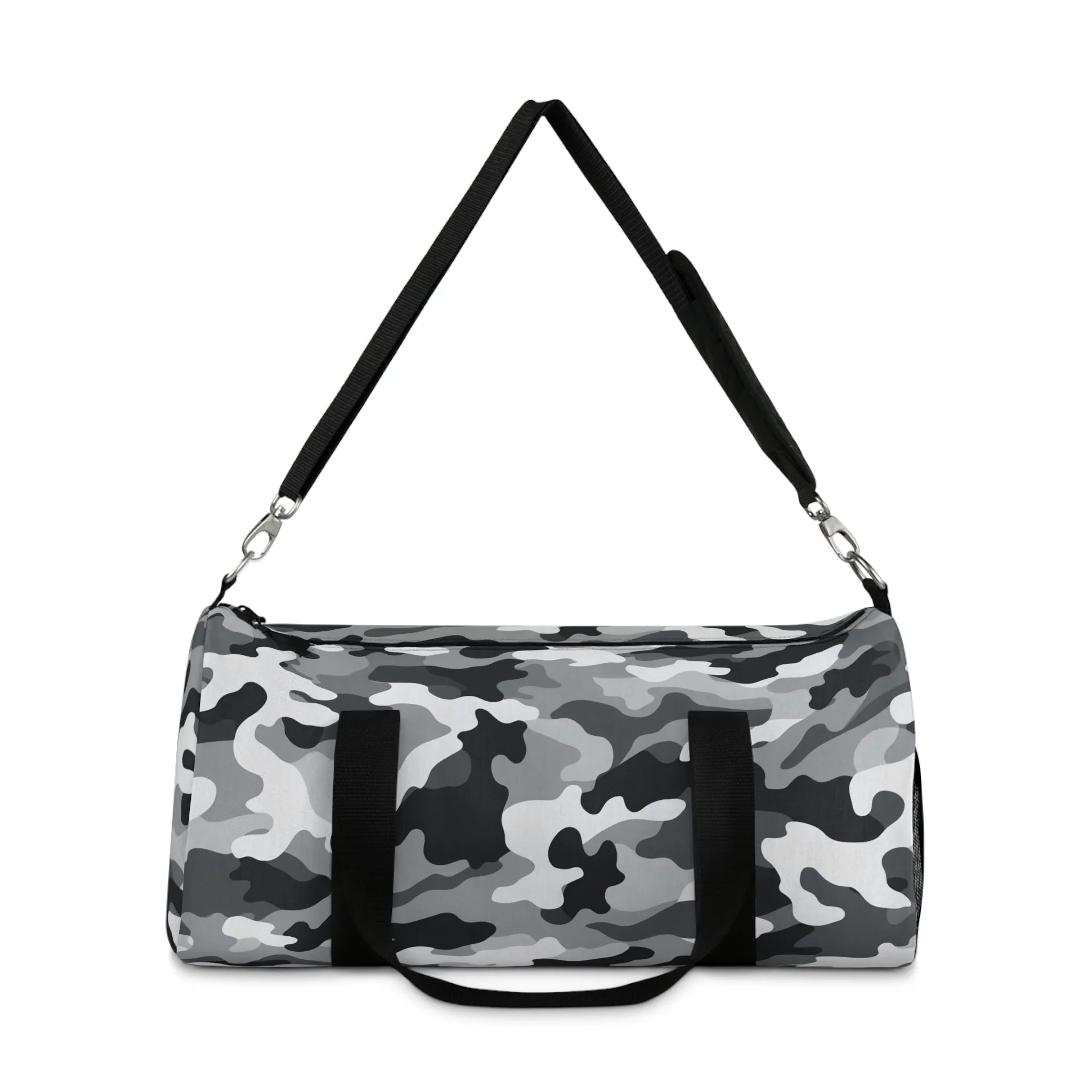 White Camo Duffel Bag