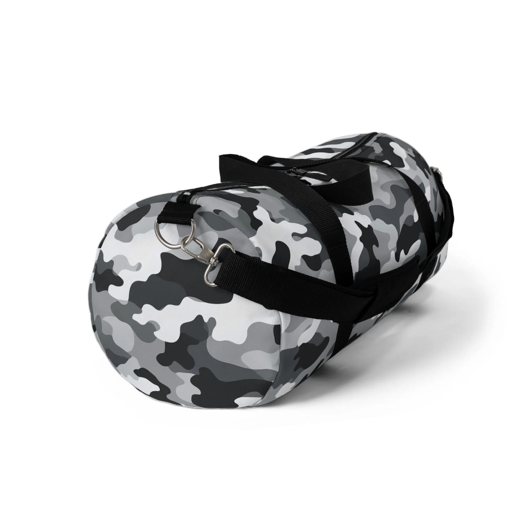 White Camo Duffel Bag