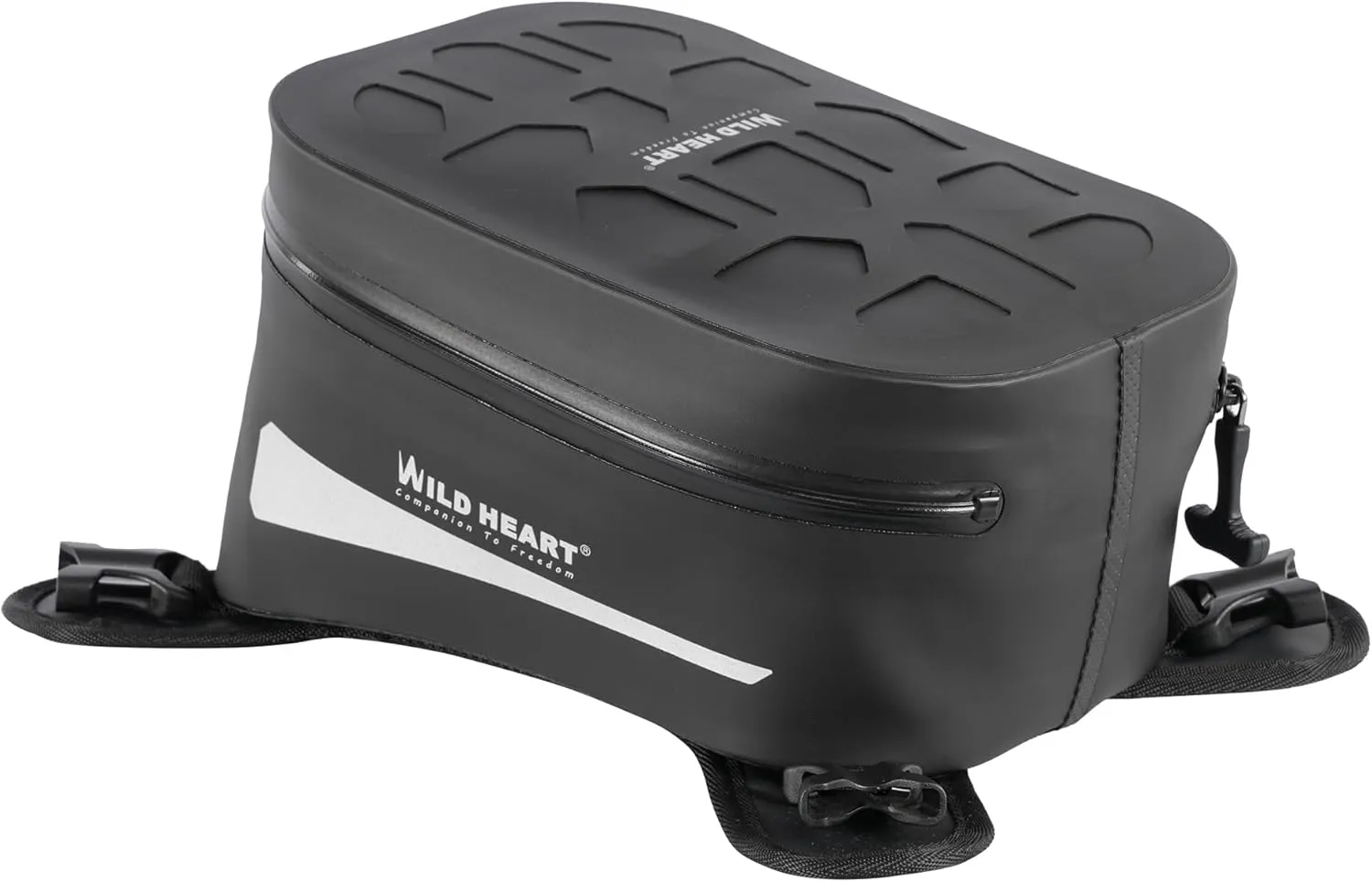 WILD HEART Motorcycle Tank Bag is Compatible with Most Motorcycle Outdoor Riding Accessories (Black)