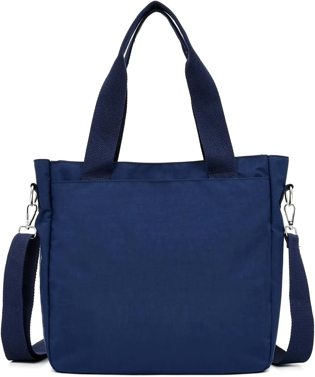 Women's Crossbody Tote Bag with Multiple Pockets, Adjustable Strap