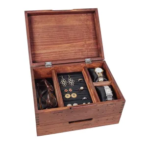 Women's Jewelry Box with Drawer