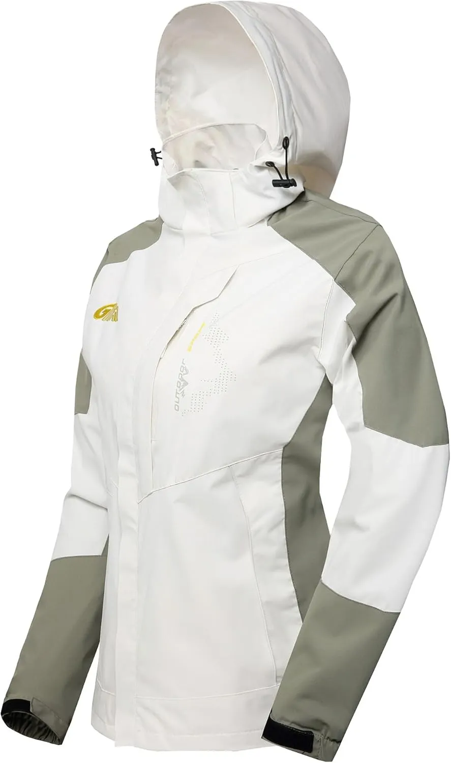 Women's Rain Jackets Waterproof with Hood Lightweight Rain Suit for Women Ladies Rain Coats Outdoor Windbreaker