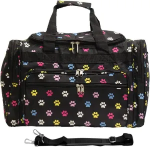 World Traveler 19-inch Shoulder Duffel Bag, Multi Paws