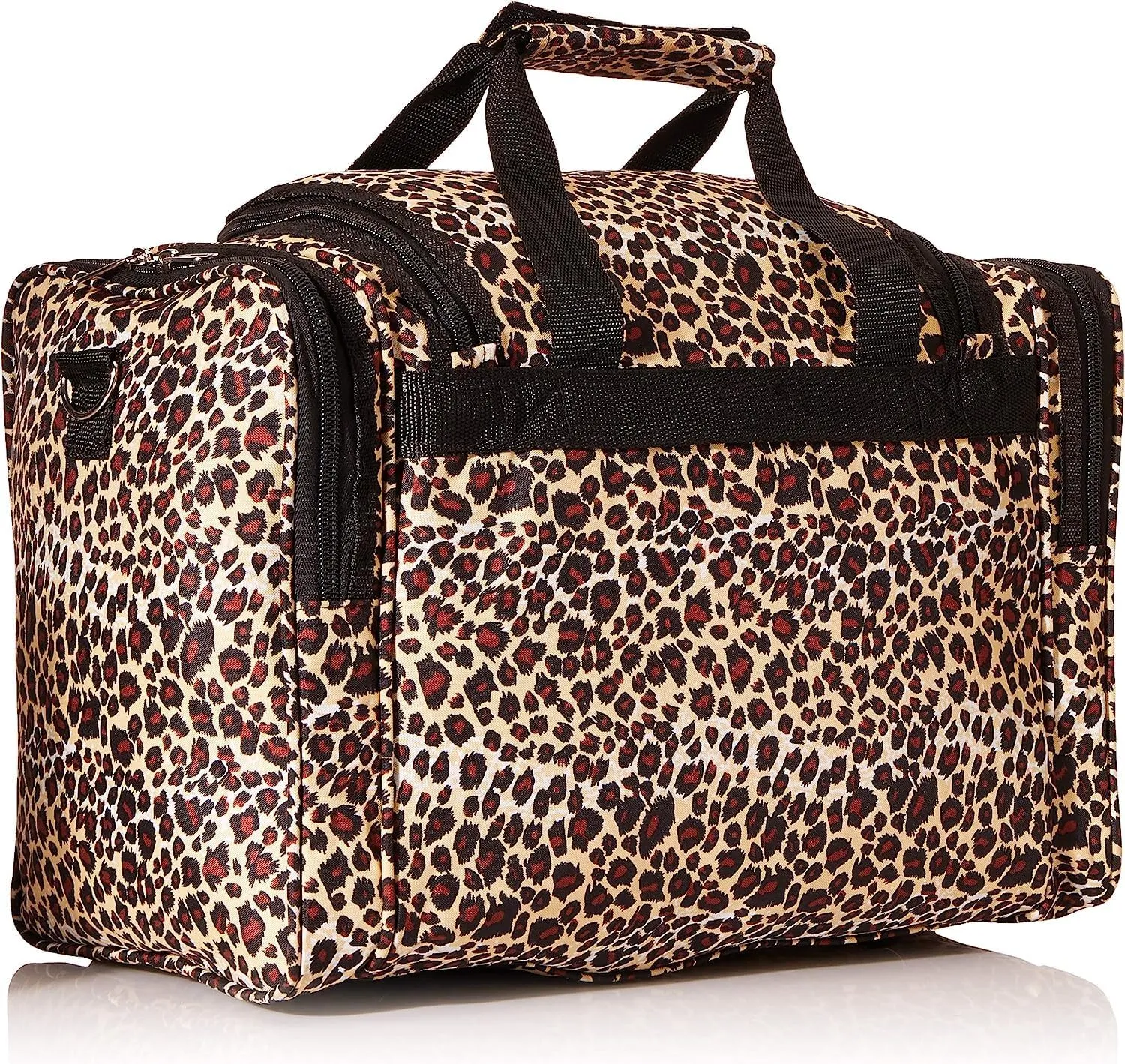 World Traveler 81T16-168 Duffle Bag, One Size, Leopard