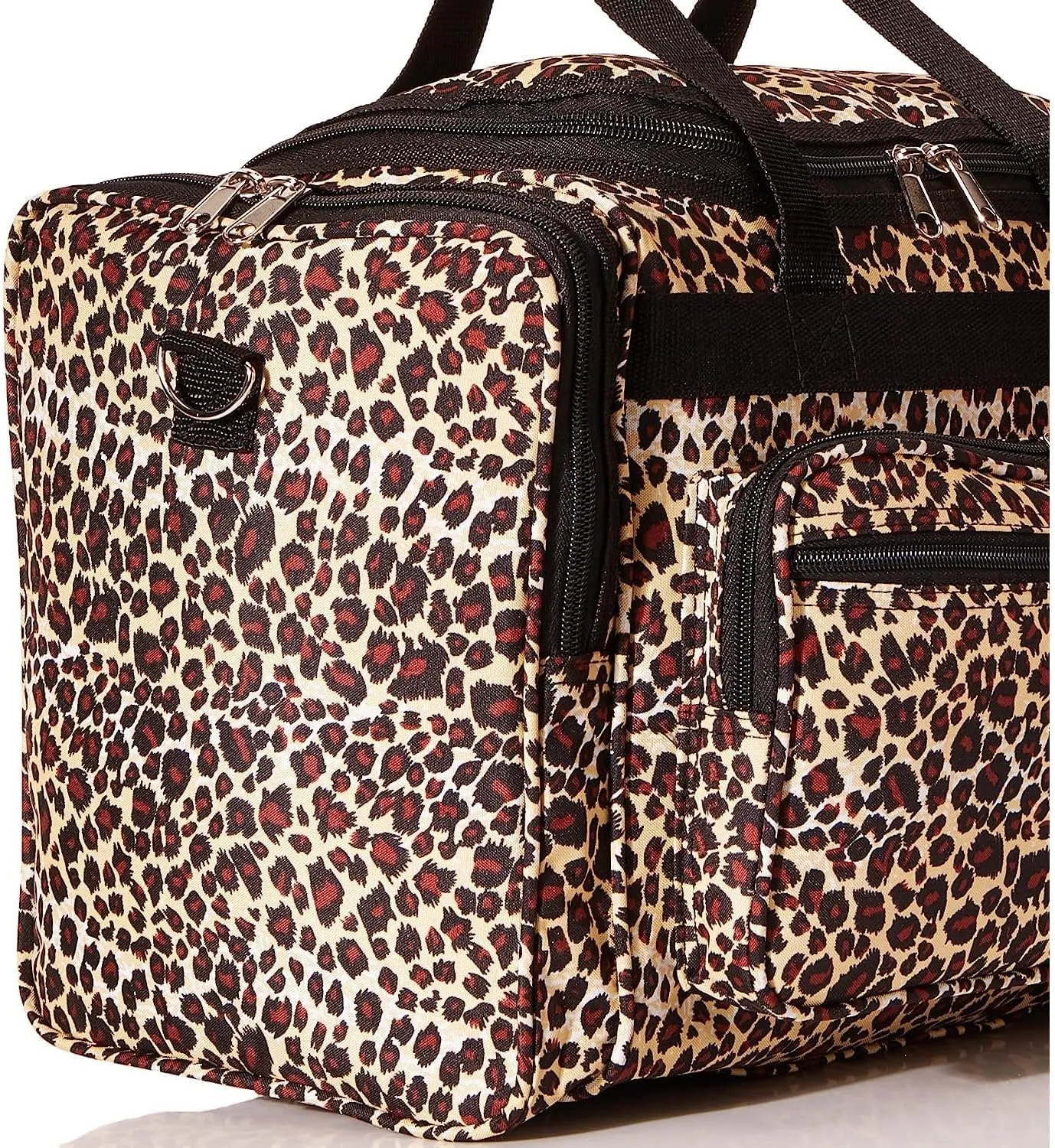 World Traveler 81T16-168 Duffle Bag, One Size, Leopard