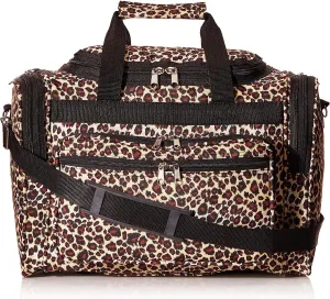 World Traveler 81T16-168 Duffle Bag, One Size, Leopard