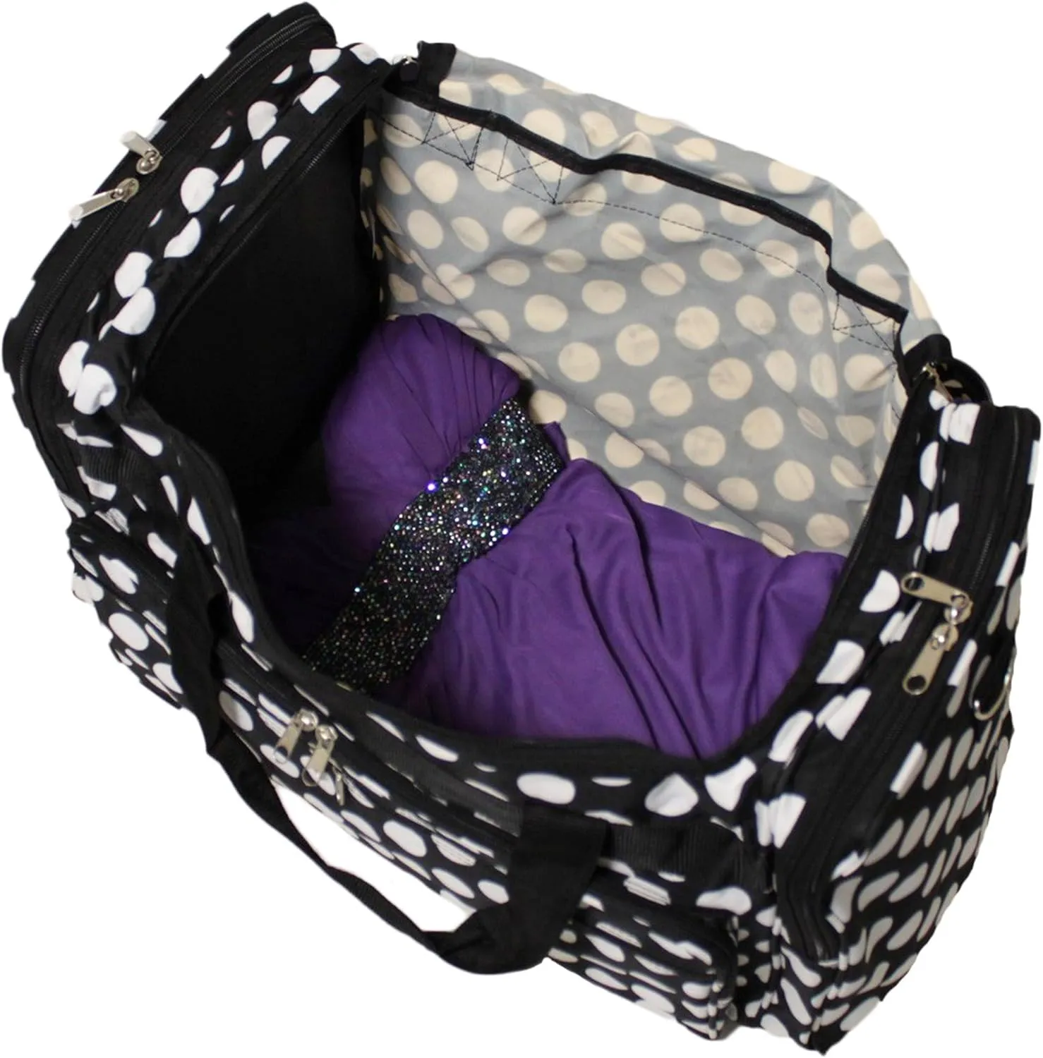 World Traveler, Black White Dot, 19-Inch