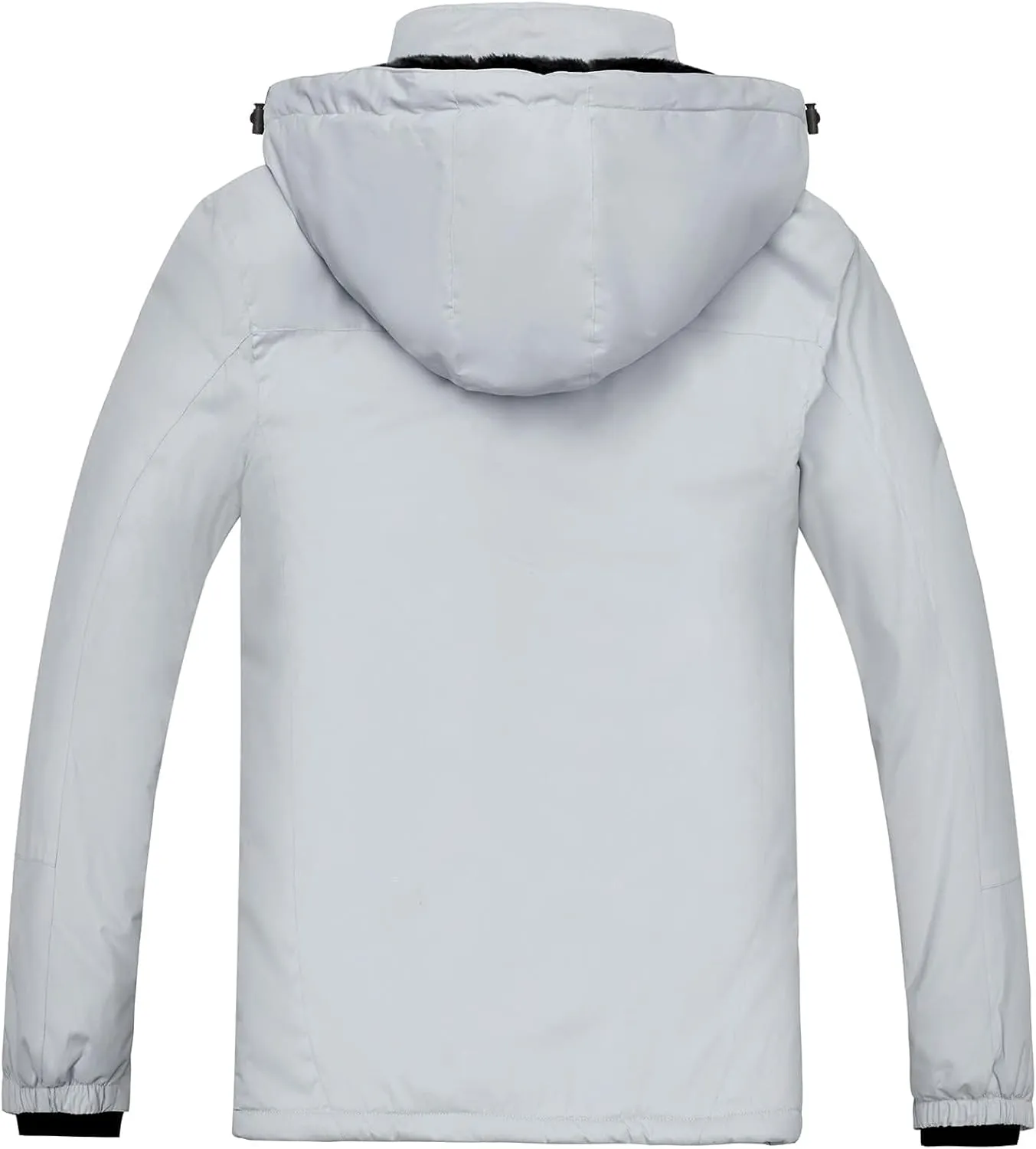 WULFUL Men's Waterproof Ski Jacket Warm Winter Snow Coat Mountain Windbreaker