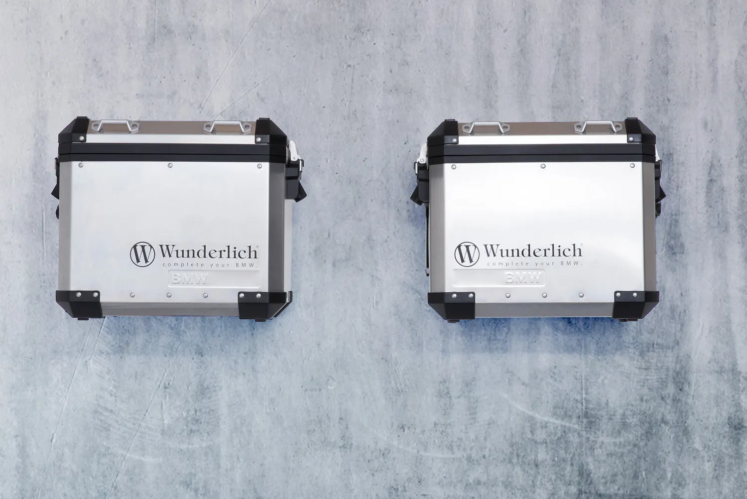 Wunderlich Luggage wall bracket system R1200 GS Adv.  silver