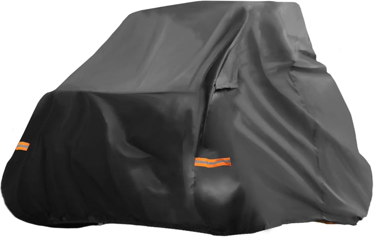 X AUTOHAUX UTV Cover for Polaris RZR Turbo R Waterproof Side by Side Cover for Polaris RZR Turbo R Outdoor Sun Rain Protection 210D-PU Black 127.95" Lx74.02 Wx74.41 H