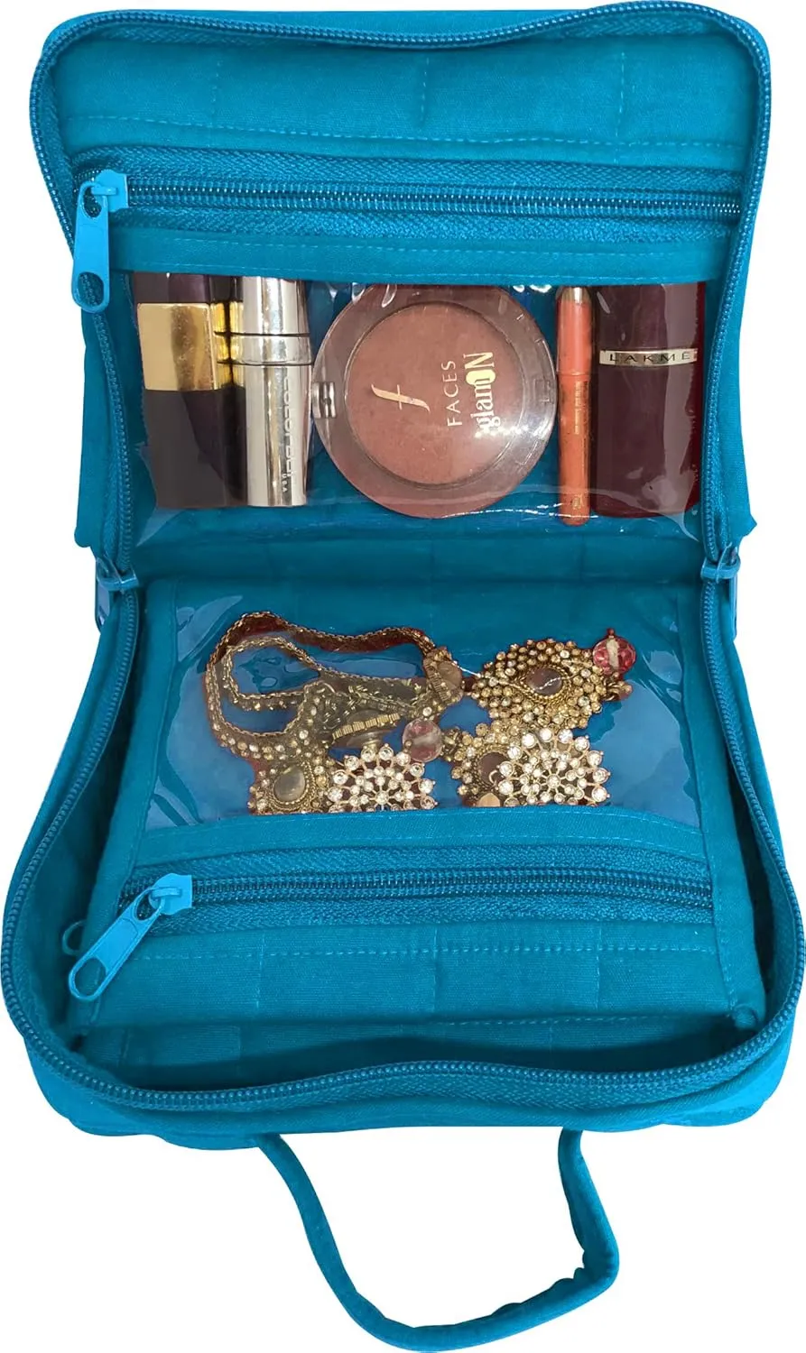 Yazzii Crafters Mini Organizer Tote Bag - Multipurpose Storage Organizer for Crafts, Cosmetics, & Jewelry