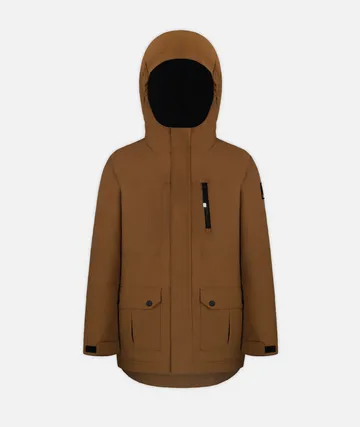 Youth Clyde Jacket - Groundhog