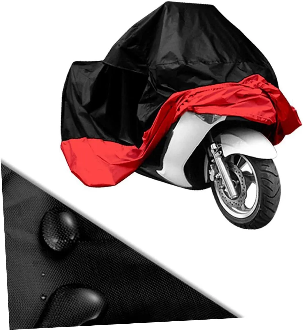 Zerodeko Scooter Cover Weatherproof Material Elastic Bottom Air Vents Protects Against Sun Rain