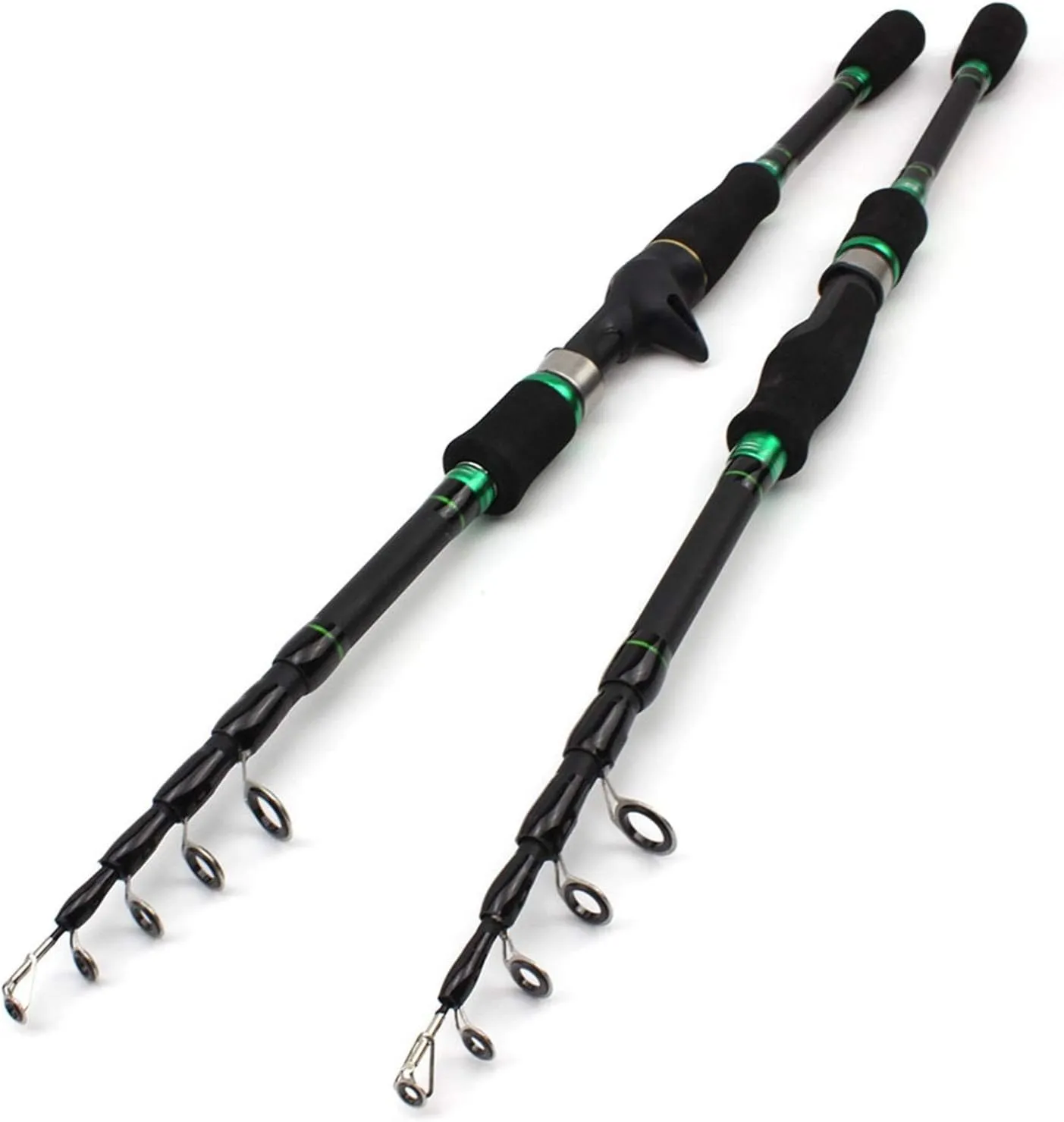 ZYHYD High Carbon 1.8m 2.1m 2.4m 2.7m Rotating Casting Fishing Rod Telescopic Trout Travel Portable Fishing Rod Bait Fishing Rod Bait Weighs 7-28g ZYHYD (Color : Casting Rod, Length : 2.1 m)